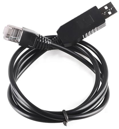 Suamdoen US2000C US3000C US5000 Lithium Battey BMS Konsole Kommunikationskabel FT231XS USB RS232 auf RJ45 8P8C Serielles Debug-Kabel (180 cm)