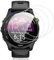 Vauki 4 Pièces Protection Écran pour Garmin Forerunner 255/255 Music 46mm Verre Trempé 9H Dureté Vitre Anti-Rayures HD Transparent Sans Bulles Film de Protecteur pour Garmin Forerunner 255/255 Music