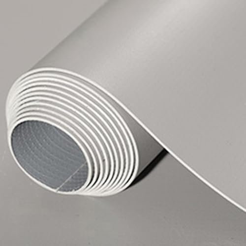 UrbanUp Gummimatte Garagenbodenmatte (2 M Breit), Einfarbige Gummimattenrolle, Zwingermatten/Bodenbelag für Wohngaragen, Flexible Pferdeboxenmatte(Gray2,0.6 x 2.0m (2.0 x 6.6ft))