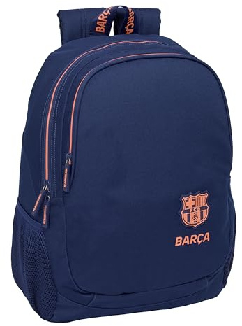 F.C.BARCELONA 2nd Equipment – Children's School Backpack, Ideal for Children of Different Ages, Comfortable and Versatile, Quality and Resistance, 32 x 16 x 44 cm