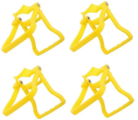 WESIEVYA 4 pièces Porte-seaux pour Eau Lot de Poignées Ergonomiques pour Seau Camping Transport Facile et Surface Lisse sans Bavure Accessoire Pratique pour Gourde et Cruche
