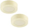 Dapo® 2 x LED-Einbau-Aufbau-Unterbau-Leuchte-Lampe-Strahler Belda LED-Decken-Leuchte-Lampe-Strahler-Spot 3000K (weiß rund D: 12cm)