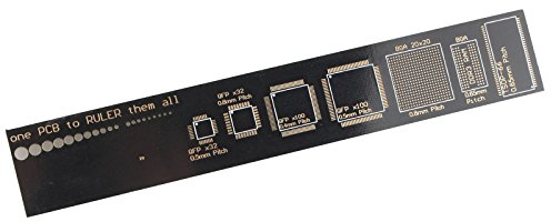 HALJIA 15 cm 15,2 cm Multifunktional PCB Lineal Eda Elektronische Referenz Einheiten Mess-Werkzeug Kompatibel mit elektronische Ingenieure/Geeks/Makers/Arduino Fans
