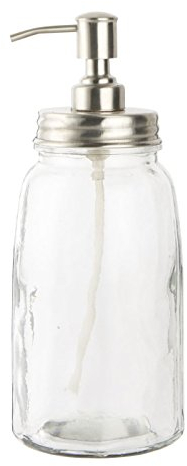 Laursen - Seifenspender, Groß 1 Liter aus Glas (5167-00)
