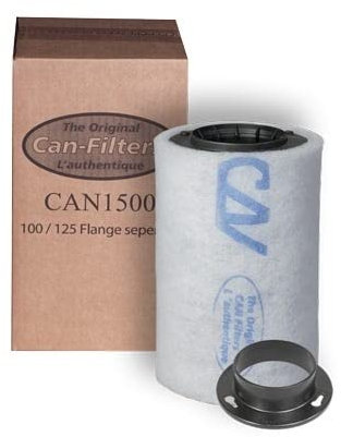 Filtro Anti Odori di Carbone 1500 CAN Filters 75 m³/h (125mm)