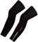 CYCEARTH Beinstulpen für Herren und Damen, MTB, Fahrrad, Legwarmer, Sportstrumpfhose, Sonnenfest, Schwarz, Small