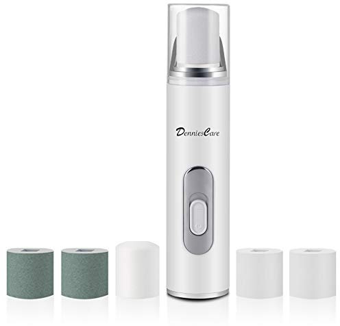 DenniesCare Electric Nail Buffer Drill and Polisher - Rechargeable Manicure Pedicure Tool for Naturally Beautiful Nails