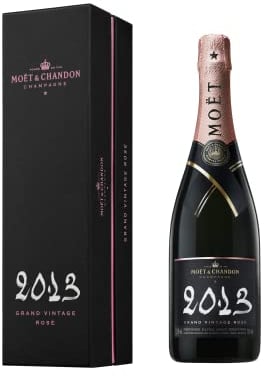 Moët & Chandon Champagne GRAND VINTAGE ROSÉ Brut 2013 12,5% Vol. 0,75l in Geschenkbox