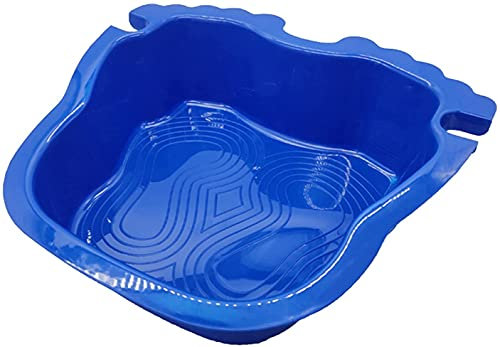 U/D Blue Foot Bath Pool Ladders Pool Bath Tray Anti-Skid for Swimming Pool Fit for Pool Ladder Swimming Pool