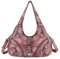 Angelkiss Hobo Geldbörsen und Handtaschen für Frauen Satchel Handtasche Frauen Geldbörsen Große tägliche Schultertaschen, 7028 Rosa