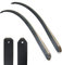 OUBOTER Black Hunter Recurve Bow Limbs Replacement 20lbs,25lbs,30lbs,35lbs,40lbs,45lbs,50lbs,55lbs,60lbs (30lbs)