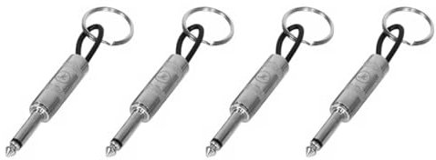 Pumuky 4 Pièces Porte Clef,Porte Clef Mural JCM800 Standard,Key Holder,Key Holder Avec 4 Porte Cles(Argenté)