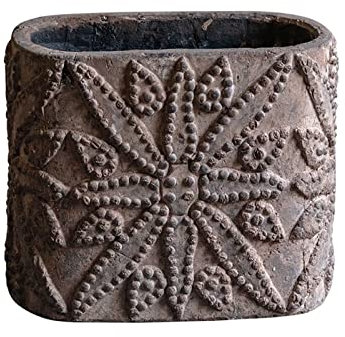 UsmAsk Pot de Fleur Fait à la Main en poterie Brute rétro succulentes Rouge Pot de Fleur Arrangement Floral poterie Ornements Plantes d'intérieur, Plantes Grasses, Fleurs (Taille : M) (Rouge S)