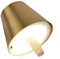 Vetrineinrete® Paralume a led a tappo per bottiglie lampada touch decorativa a tripla colorazione di luce ricaricabile (Bronzo)