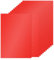 PATIKIL 20 Blatt Kartonpapier A4 250g - 21 x 29,7 cm - DIN Format Dickes Bastelkarton zum Basteln Hochzeit Karton Glitzer Papier Stanzen DIY Deko Bastelpapier Bedruckbar, Rot