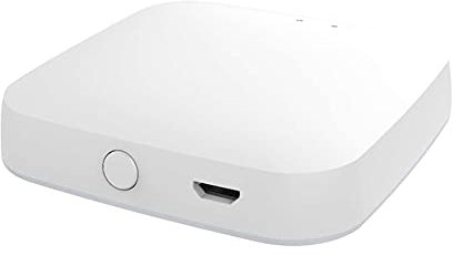 Runioney Puerta de Enlace Inteligente Multimodo ZigBee WiFi Bluetooth Mesh Hub Funciona con la AplicacióN Inteligente Tuya Control de Voz una TravéS de Alexa Home