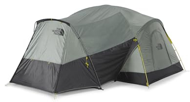 THE NORTH FACE Wawona 8 Tent, Agave Green/Asphalt Grey, One Size