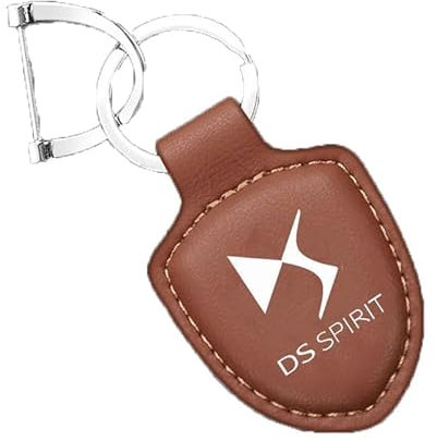 FAGBPEFW Auto Porte Clef, pour Citroen DS Spirit DS3 DS4 DS4S DS5 DS 5LS DS6 DS7 Durable et Anti-Perte Porte-clés de Voiture Cadeaux de Famille Voiture Accessoires,D-S