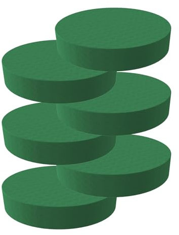 Luckxing Grüner Blumensteckschaum Zylinder Steckschwamm 6 Stück Grün Steckmasse Steckmoos Steckmasse Kegel Blumengestecke Steckschwamm Zum Basteln, Hochzeit, Geschenke, Deko, Blumen Gesteck