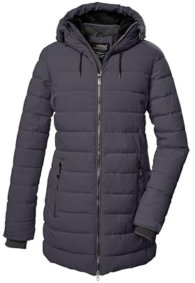 Killtec Damen Kow 55 Wmn Qltd Prk Steppparka/Parka mit Kapuze