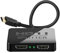 Splitter HDMI 1 in 2 Out 4K con sincronizzazione audio, HDMI Hub HDMI Splitter per Dual Monitor Mirror Display Laptop per MacBook PC Desktop, Adattatore Dual HDMI per 2 Monitor Display Multi-Screen
