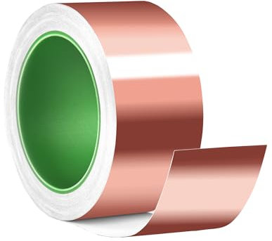 A aBlumen Kupferband gegen Schnecken 50mm x 20m – Selbstklebende Kupferfolie für Schneckenschutz & Schneckenabwehr – Sicher für Hochbeete, Pflanzen, Gemüse & Balkon – Anti-Schneckenband Garten