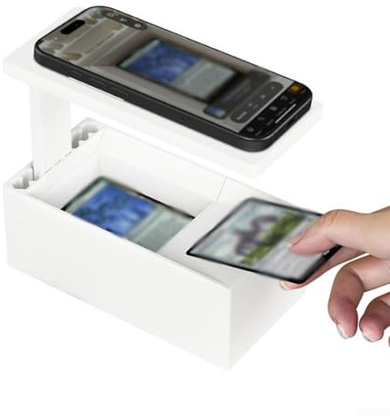 Jotekonoby Kartenscanner, schneller Kartenscanner, für MTG-Sammelkarten, funktioniert nahtlos mit ManaBox, für Sammelverwaltung, 18,2 x 9 x 18,2 cm