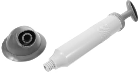HOMOCONO Heavy Duty Bathroom Plunger Kit Vacuum Pump Toilet Unclogger Sturdy Rubber Suction Tool for Kitchen and Bathroom Drains Easy to Use for Household Blockages