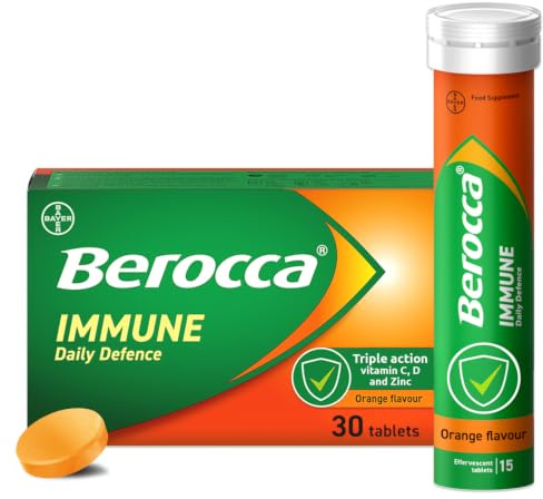 Berocca Immune Daily Defence Effervescent Tablets