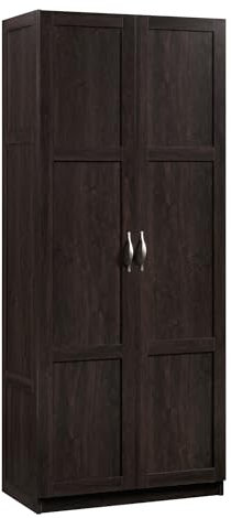 Sauder 419496 Sonstiges Aufbewahrungsschrank, 75,2 cm x T 40,7 cm x H 181,6 cm, Zimtkirsche Finish