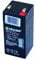 Tecnid by Velamp Batteria al Piombo Ermetica Ricaricabile 4V 4.5Ah - Attacchi Faston F1 - Ideale per Sistemi di Backup, Allarme, Videosorveglianza, Antincendio, Domotica e UPS