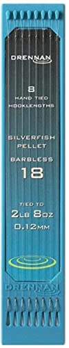 Drennan Silverfish Pellet Hook Plate Barbless Qty 8
