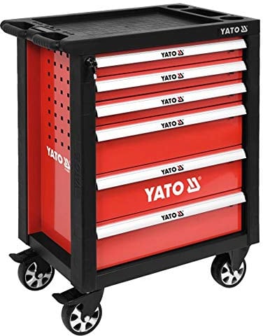 Wózek narzÄ™dziowy Yato Szafka warsztatowa 6-szuflad 975 x 765 x 465 mm (YT-55299)