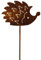 Manufaktur Lichtbogen Rost Gartenstecker Motiv zur Auswahl 60 cm Edelrost Gartendeko