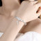 925 Sterling Silber Quaste Feder Charm Armband Armreif für Frauen Mode Elegante Schmuck Accessoires