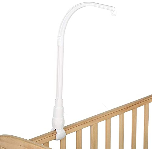 Baby Bett Glocke Halter, Infant Krippe Bett Glocke Spieluhr Halter Kinderbett Wiege Mobile Arm Arm Halterung Klemmbefestigung Neugeborene Baby Kleinkinder Mädchen Bett