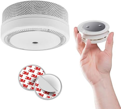 EVACUATE - Détecteur de fumée NF autonomie 10 Ans + Support magnétique