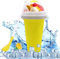 Deals Magic Frozen bicchiere con cannuccia e cucchiaio per granita istantanea portatile per tutti colore giallo