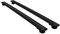 Apline Kompatibel mit Volkswagen Sharan 2 (7N) 2010-2022 Basic Model Relingträger Dachträger Auto Gepäckträger Schwarz Aluminium 2 Stangen
