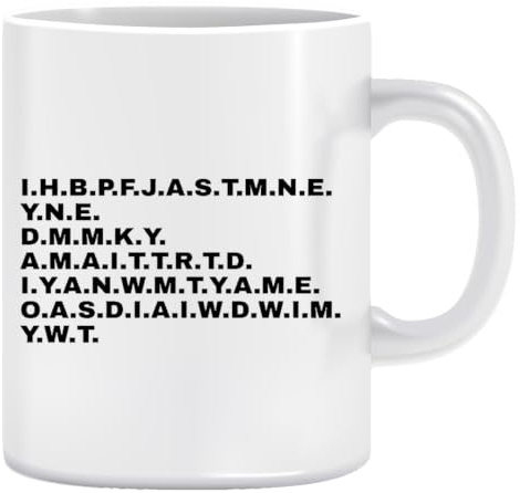 Vendax Ich Habe Frieden Gebracht Keramiktasse Ceramic Mug Cup