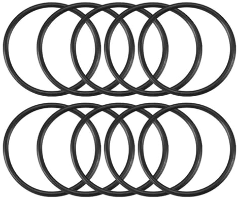 TA-VIGOR 10 Stück Nitrilkautschuk-O-Ringe, 38 mm Außendurchmesser, 33 mm Innendurchmesser, 2,5 mm Breite, Gummi-Unterlegscheiben, Abstandshalter, O-Ringe, Dichtungssatz, metrische Dichtung