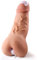 2-in-1 Sexspielzeug für Männer, männlicher Masturbator in Pennis Form, 9-Zoll realistischer Dildo mit penetrierbarem Pee-Loch und Anus, Pocket Pussy mit Bällen und Venen