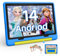 HotLight Tablette pour Enfant 10 Pouces Android 14 Tablette Enfants avec 8GB+64GB(TF 1TB),Kids Tablette Tactile Octa-Core，Éducative Apps Pré-Installé, Contrôle Parental, WiFi, Bluetooth,5000mAh(Bleu)