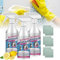 Detergente per il bagno, detergente per macchie ostinate, detergente per doccia contro il calcare, spray anticalcare bagno, spray multiuso per la pulizia del bagno (3)