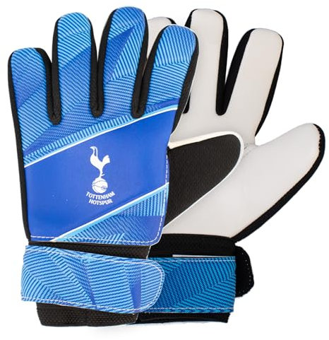 Hy-Pro Offiziell lizenzierte Tottenham FC Torwarthandschuhe – Jugendliche, Fuse Design, Spurs, Torwart, mit starkem Handflächengurt für hohe Leistung, Jungen und Mädchen