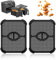 Splatter Screen for Ninja Foodi MAX Dual Zone Air Fryer AF400 & AF451, 2-Pack Silicone Air Fryer Splash Guard, Air Fryer Accessories Protects Heating Elements and Fan