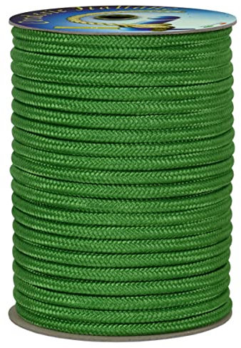 Corderie Italiane 006109471 Treccia polipropilene verde medio 5 mm - 50 mt