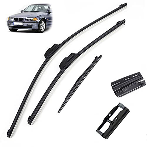 Scheibenwischer Scheibenwischerblätter, Für BMW 3er M3 E46 Touring Estate 1998-2006 Vorne Hinten 1999 2000
