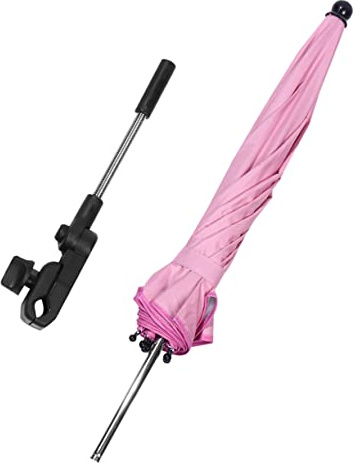 Multifunktionaler Kinderwagen UV Schutz Regenschirm für Babywagen Verstellbar für Außenbereich