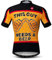 Cycling Jersey Men Bike Clothing Bicycle Jersey topMountain Road MTB Jersey Shirt Short Sleeve Team Sports Wear Orange Black Size L